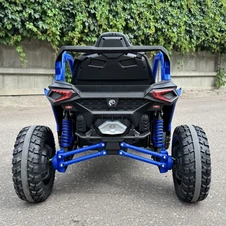 Детский электромобиль M 6256 EBLR-4 багги, музыка, светятся фары, синий фото 44