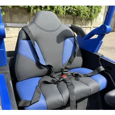 Детский электромобиль M 6256 EBLR-4 багги, музыка, светятся фары, синий фото 99