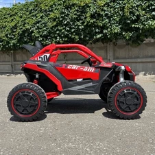 Детский электромобиль M 6256 EBLR-3 багги, музыка, светятся фары, красный фото 77