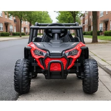 Детский багги для девочки M 6258 EBLR-8 розовый, кожаное сиденье фото 11