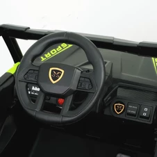 Детский багги для девочки M 6258 EBLR-8 розовый, кожаное сиденье фото 77