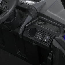 Детский электромобиль багги M 6258 EBLR-4 синий, кожаное сиденье фото 32