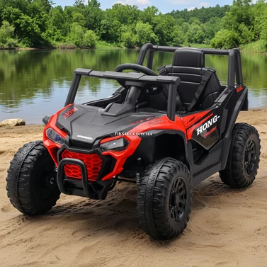 Детский электромобиль M 6258 EBLR-3 багги, мягкие EVA колеса, красный