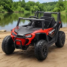 Детский электромобиль M 6258 EBLR-3 багги, мягкие EVA колеса, красный