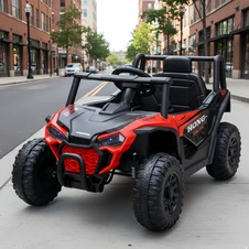 Детский электромобиль M 6258 EBLR-3 багги, мягкие EVA колеса, красный фото 55