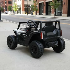 Детский электромобиль M 6258 EBLR-1 багги, мягкие EVA колеса, белый фото 44