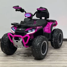 Детский квадроцикл M 6276 EBLR-8 на аккумуляторе, пульт управления, розовый