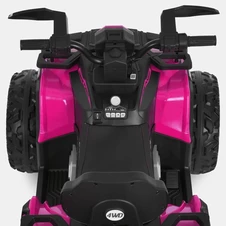 Детский квадроцикл M 6276 EBLR-8 на аккумуляторе, пульт управления, розовый фото 57