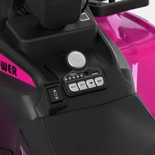 Детский квадроцикл M 6276 EBLR-8 на аккумуляторе, пульт управления, розовый фото 14