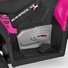 Детский квадроцикл M 6276 EBLR-8 на аккумуляторе, пульт управления, розовый фото 18