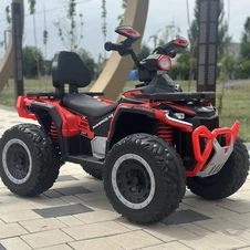 Детский квадроцикл M 6276 EBLR-8 на аккумуляторе, пульт управления, розовый фото 33