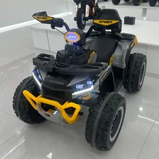 Детский квадроцикл M 6276 EBLR-6 на аккумуляторе, пульт управления, желтый фото 11