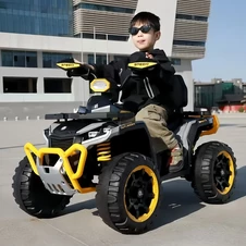 Детский квадроцикл M 6276 EBLR-6 на аккумуляторе, пульт управления, желтый купить