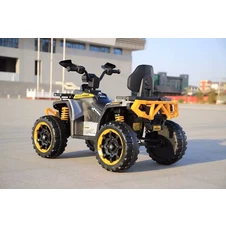 Детский квадроцикл M 6276 EBLR-6 на аккумуляторе, пульт управления, желтый фото 33