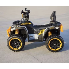 Детский квадроцикл M 6276 EBLR-6 на аккумуляторе, пульт управления, желтый фото 55