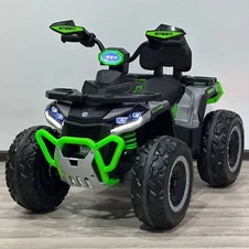 Детский квадроцикл M 6276 EBLR-5 на аккумуляторе, пульт управления, зеленый