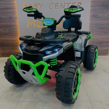 Детский квадроцикл M 6276 EBLR-5 на аккумуляторе, пульт управления, зеленый фото 11