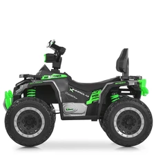 Детский квадроцикл M 6276 EBLR-5 на аккумуляторе, пульт управления, зеленый фото 14