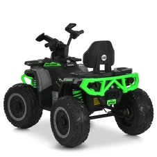 Детский квадроцикл M 6276 EBLR-5 на аккумуляторе, пульт управления, зеленый фото 18