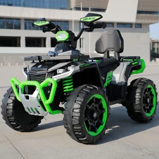Детский квадроцикл M 6276 EBLR-5 на аккумуляторе, пульт управления, зеленый купить