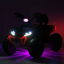 Детский квадроцикл M 6276 EBLR-5 на аккумуляторе, пульт управления, зеленый фото 77