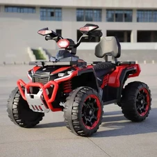 Детский квадроцикл M 6276 EBLR-3 красный, пульт управления, мягкое сиденье фото 11