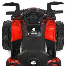 Детский квадроцикл M 6276 EBLR-3 красный, пульт управления, мягкое сиденье фото 32