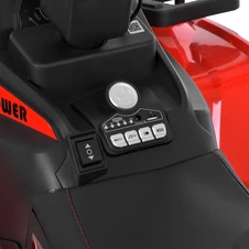 Детский квадроцикл M 6276 EBLR-3 красный, пульт управления, мягкое сиденье фото 57