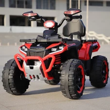 Детский квадроцикл M 6276 EBLR-3 красный, пульт управления, мягкое сиденье купить