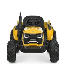 Детский электромобиль трактор M 6260 EBLR-6 (24V) с прицепом, пульт управления, желтый фото 77