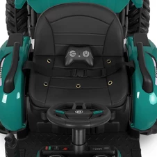 Детский электромобиль трактор M 6260 EBLR-5 (24V) с прицепом, пульт управления, зеленый фото 57