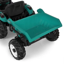 Детский электромобиль трактор M 6260 EBLR-5 (24V) с прицепом, пульт управления, зеленый фото 29