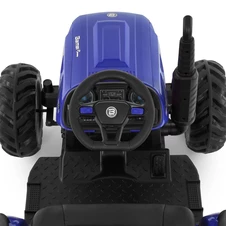 Детский электромобиль трактор M 6260 EBLR-4 (24V) с прицепом, пульт управления, синий фото 32