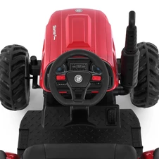 Детский электромобиль трактор M 6260 EBLR-3 (24V) с прицепом, пульт управления, красный фото 32