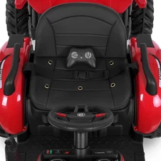 Детский электромобиль трактор M 6260 EBLR-3 (24V) с прицепом, пульт управления, красный фото 57
