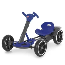 Детский электрокарт M 6072 EBR-4 с пультом управления, синий фото 11