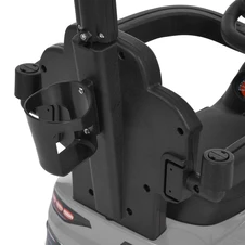 Каталка - толокар M 6255 EL-11 Mercedes с ручкой, мягкое сиденье, серая фото 55