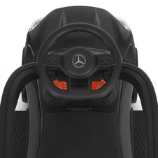 Детская каталка - толокар M 6255 EL-2 черная, с ручкой, Mercedes фото 44