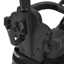 Детская каталка - толокар M 6255 EL-2 черная, с ручкой, Mercedes фото 55