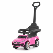 Детская каталка - толокар M 6253 EL-1 белая, BMW, родительская ручка купить