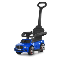 Детская каталка - толокар M 6252 EL-11 серая, Bentley, родительская ручка купить