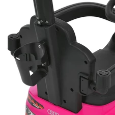 Каталка - толокар M 6254 EL-8 с родительской ручкой, Audi, розовая фото 66