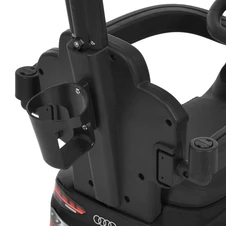 Детская каталка - толокар M 6254 EL-2 Audi, родительская ручка, черная фото 66