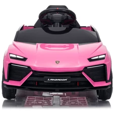 Детская машина на аккумуляторе M 6293 EBLR-8 розовая, Lamborghini, 4 мотора фото 11