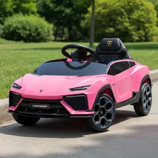 Детская машина на аккумуляторе M 6293 EBLR-8 розовая, Lamborghini, 4 мотора купить