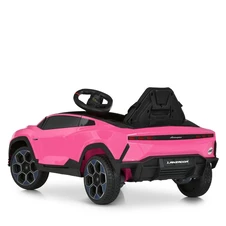 Детская машина на аккумуляторе M 6293 EBLR-8 розовая, Lamborghini, 4 мотора фото 88