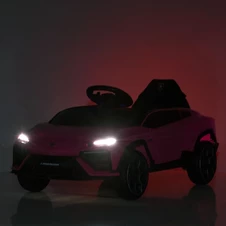 Детская машина на аккумуляторе M 6293 EBLR-8 розовая, Lamborghini, 4 мотора фото 99