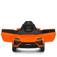 Детская машина на аккумуляторе M 6293 EBLR-7 оранжевая, Lamborghini, 4 мотора фото 77