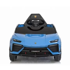 Детская машина M 6293 EBLR-4 синяя, Lamborghini, кожаное сиденье фото 11