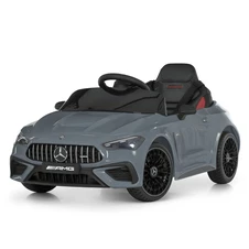 Детская машина M 6292 EBLR-11 серая, Mercedes, мягкое сиденье фото 66